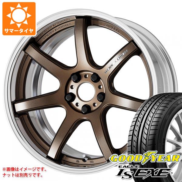 2024年製 サマータイヤ 225/45R18 91W グッドイヤー イーグル LSエグゼ ワーク エモーション T7R 2P 7.5-18｜tire1ban