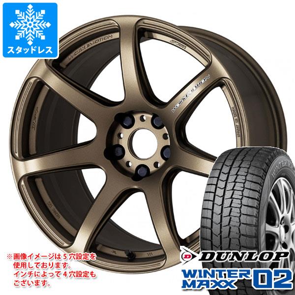 WINTER MAXX 02 - スタッドレスタイヤ ダンロップ ウインターマックス02 WM02 235/50R18 97Q 細工物 情感 T7R 7.5-18 タイヤ、ホイール-車、バイク、自転車-自動車