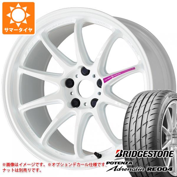 サマータイヤ 225/40R18 92W XL ブリヂストン ポテンザ アドレナリン RE004 ワーク エモーション ZR10 7.5-18｜tire1ban