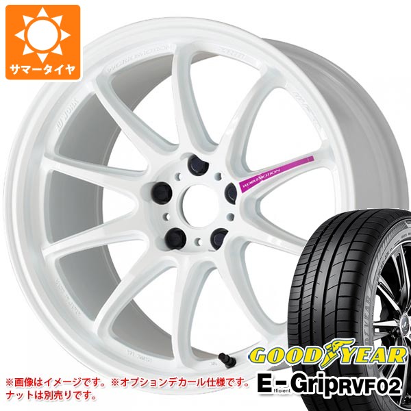 サマータイヤ 245/45R19 102W XL グッドイヤー エフィシエントグリップ RVF02 ワーク エモーション ZR10 8.5-19