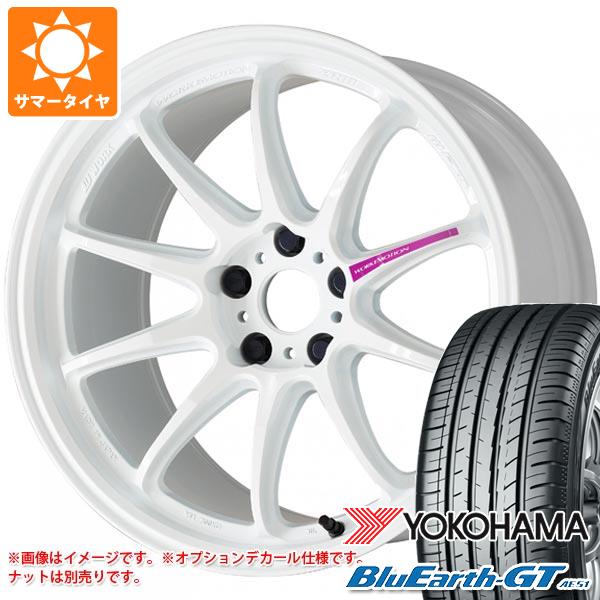 サマータイヤ 245/40R19 98W XL ヨコハマ ブルーアースGT AE51 ワーク エモーション ZR10 8.5 19 :wezr10 31264:タイヤ1番