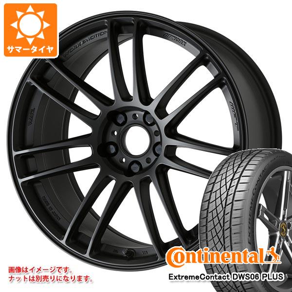 WORK - 炎節タイア 235/40R19 96W XL コンチネンタル エクストリームコンタクト DWS06 足し加える 細工物 情意 ZR7 8.5-19