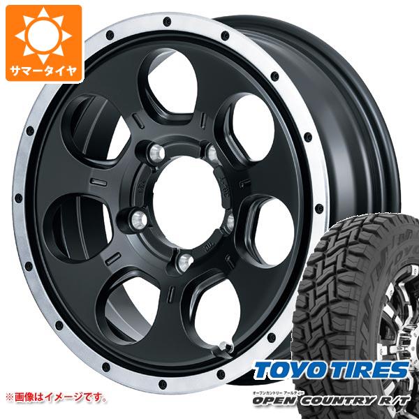 5本セット ジムニー JB64W用 サマータイヤ トーヨー オープンカントリー R/T 215/70R16 100Q ブラックレター ロードマックス WO 7 5.5 16 :wo7j 32618 s86768zk 5:タイヤ1番