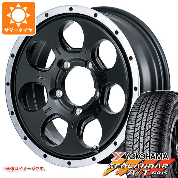 ジムニー JB64W用 サマータイヤ ヨコハマ ジオランダー A/T G015 LT225/75R16 115/112R アウトラインホワイトレター ロードマックス WO 7 5.5 16 :wo7j 22941 s861004zk:タイヤ1番