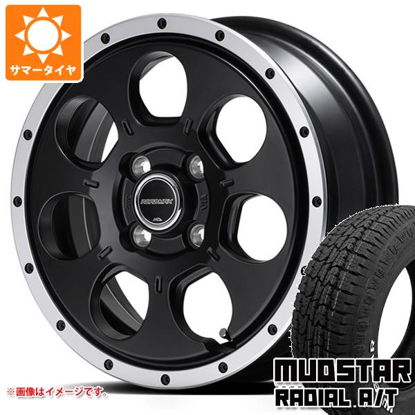 ハスラー用 サマータイヤ マッドスター ラジアル A/T 165/65R14 79S ホワイトレター ロードマックス WO 7 4.5 14 :wo7k 34812 s861011zk:タイヤ1番