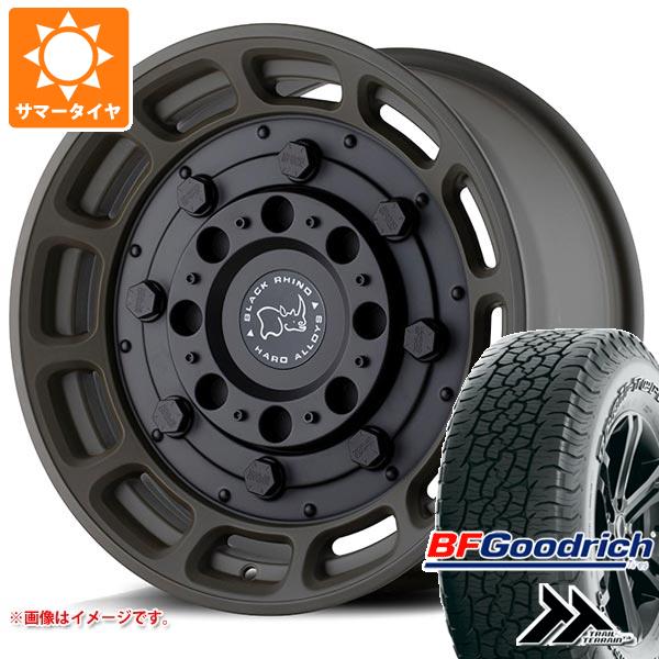 トヨタ ハイラックス 120系用 サマータイヤ BFグッドリッチ トレールテレーンT/A 265/65R17 アウトラインホワイトレター ブラックライノ ウォートホッグ 8.5-17