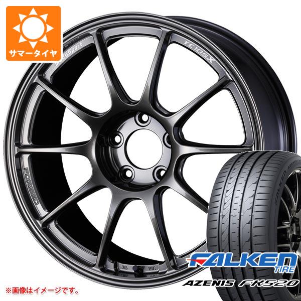 サマータイヤ 225/40R18 92Y XL ファルケン アゼニス FK520L ウェッズスポーツ TC105X フォージド 8.5 18 : ws105for 40473 : タイヤ1番