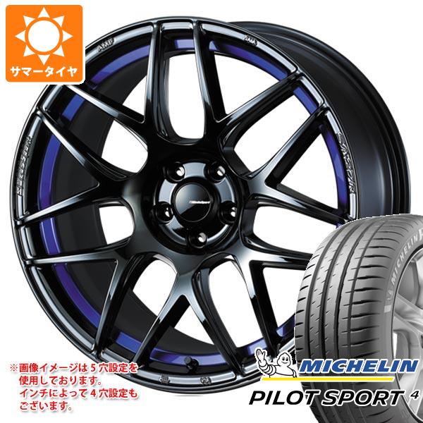 WEDS サマータイヤ 225/45R17 (94Y) XL ミシュラン パイロットスポーツ