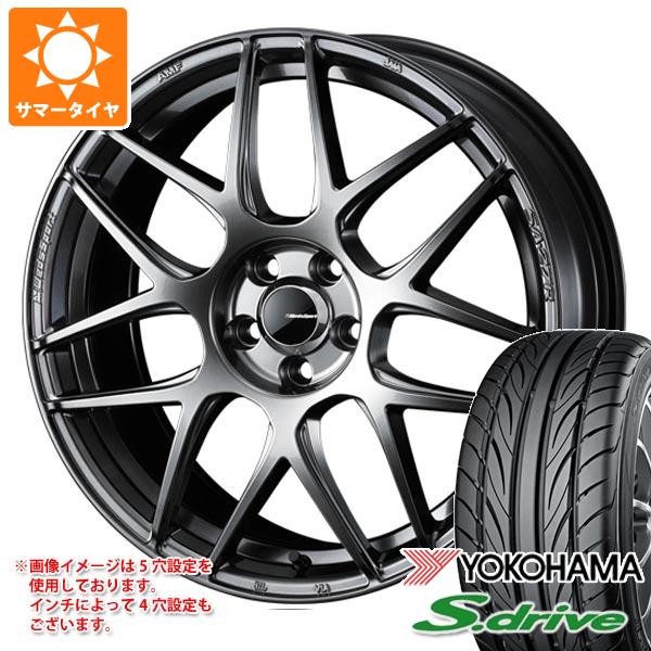 黒タタキSL/朱天黒 WEDS サマータイヤ 165/45R16 74V REINF ヨコハマ