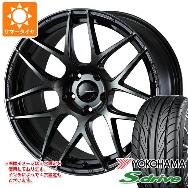 サマータイヤ 165/45R16 74V REINF ヨコハマ DNA S.ドライブ ES03 ES03N ウェッズスポーツ SA-27R 5.0-16