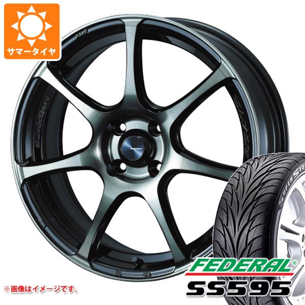 サマータイヤ 235/40R18 91W フェデラル SS595 ウェッズスポーツ SA-75R 8.5-18｜tire1ban