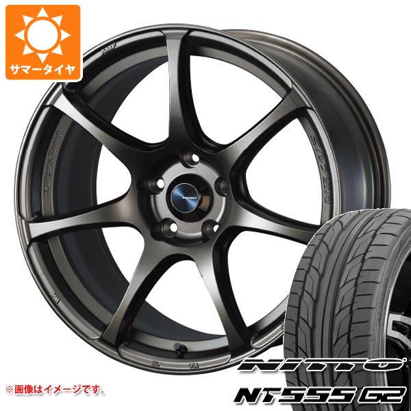 サマータイヤ 235/45R17 97W XL ニットー NT555 G2 ウェッズスポーツ SA-75R 7.5-17｜tire1ban