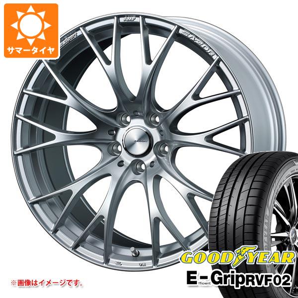 サマータイヤ 245/40R20 99W XL グッドイヤー エフィシエントグリップ RVF02 ウェッズスポーツ SA-20R 8.5-20