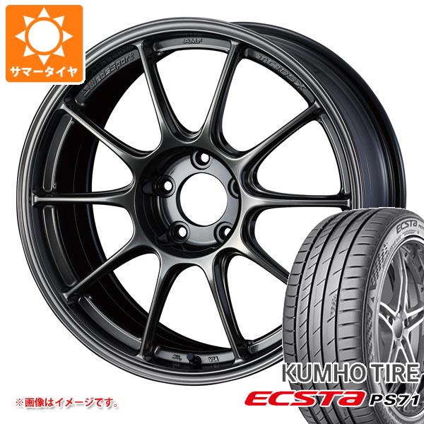 サマータイヤ 215/45R18 93Y XL クムホ エクスタ PS71 ウェッズスポーツ TC105X 8.0 18 :wstc105x 32475:タイヤ1番