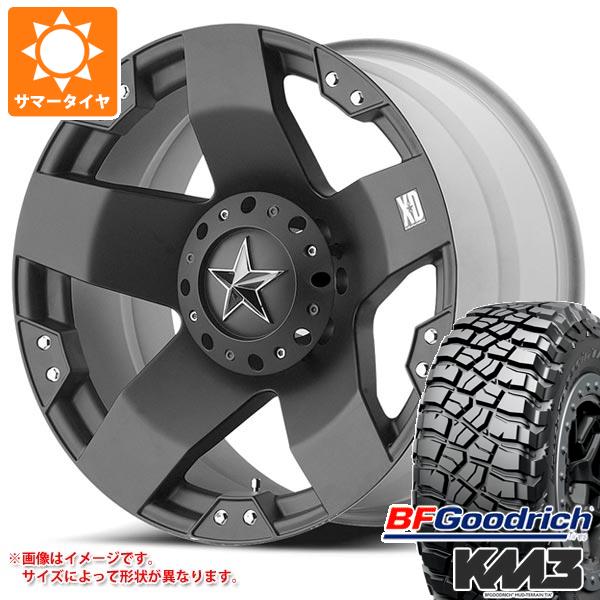 ジープ ラングラー JK/JL系用 サマータイヤ BFグッドリッチ マッドテレーン T/A KM3 LT295/70R17 121/118Q KMC XD775 ロックスター
