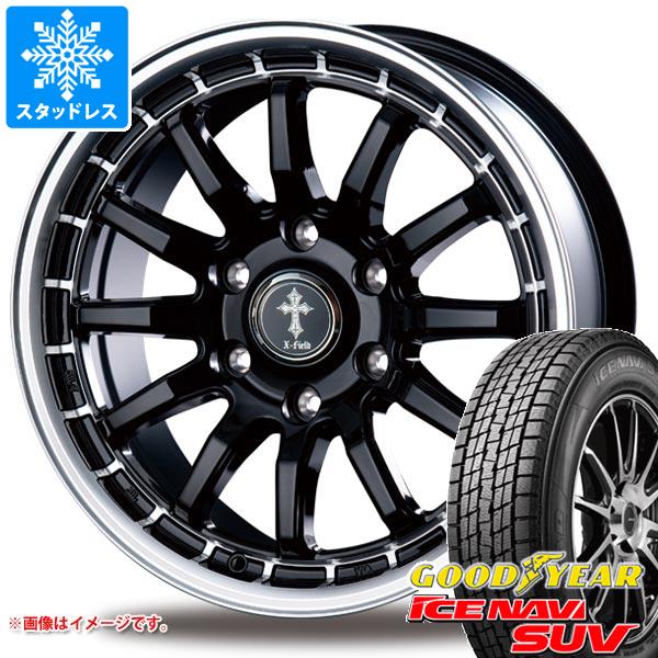 スタッドレスタイヤ グッドイヤー アイスナビ SUV 265/65R17 112Q インターミラノ クロスフィールド アルファ 7.5-17