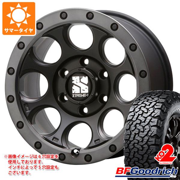 ハイラックス 120系用 サマータイヤ BFグッドリッチ オールテレーン T/A KO2 LT265/60R18 119/116S ブラックレター MLJ エクストリームJ XJ03 8.0 18 :xj03fb 24241 t80997yt:タイヤ1番