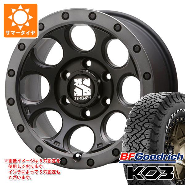 2026年製 サマータイヤ 265/70R17 118/115S BFグッドリッチ オールテレーンT/A KO3 ホワイトレター MLJ エクストリームJ XJ03 8.0-17