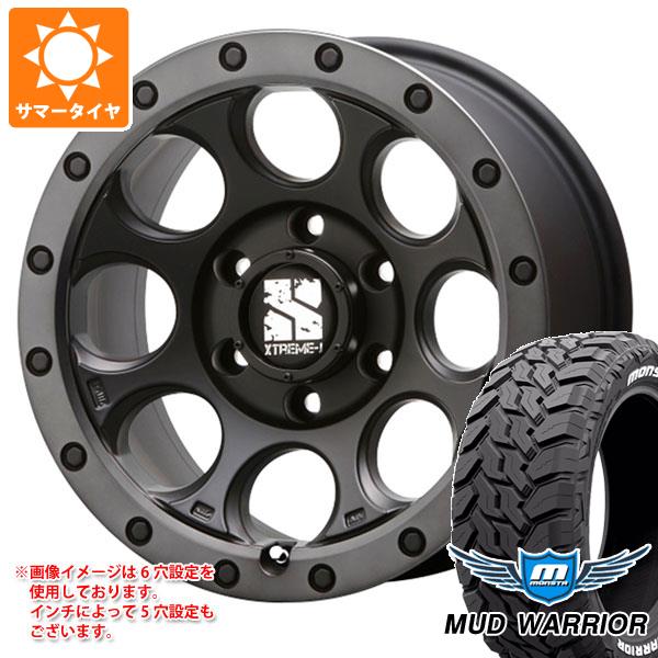 5本セット FJクルーザー 10系用 サマータイヤ モンスタ マッドウォーリアー LT265/75R16 123/120Q ホワイトレター MLJ エクストリームJ XJ03 8.0 16 :xj03fb 34782 t801002yt 5:タイヤ1番