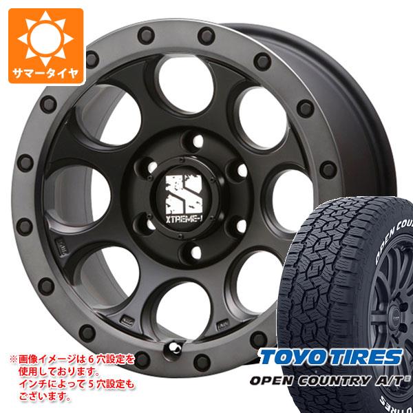 ​【500km】ランクル250用 MLJ XJ03 & TOYO A/T3 MLJ ランドクルーザー250用 サマータイヤ トーヨー オープンカントリー