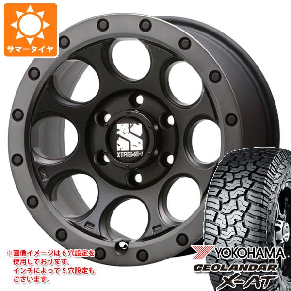 エクリプスクロス GK系用 2024年製 サマータイヤ ヨコハマ ジオランダー X AT G016 LT215/70R16 100/97Q ブラックレター MLJ エクストリームJ XJ03 7.0 16 :xj03fb 36857 m83969tb:タイヤ1番