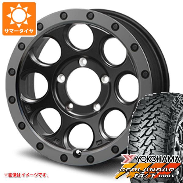 5本セット ジムニー用 サマータイヤ ヨコハマ ジオランダー M/T G003 195R16C 104/102Q  MLJ エクストリームJ XJ03 5.5-16