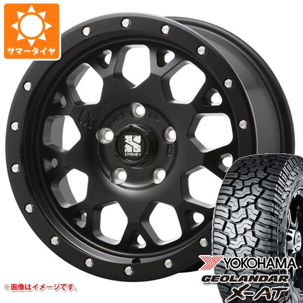 デリカD:5用 サマータイヤ ヨコハマ ジオランダー X-AT G016 LT235/70R16 104/101Q アウトラインホワイトレター MLJ エクストリームJ XJ04 7.0-16｜tire1ban