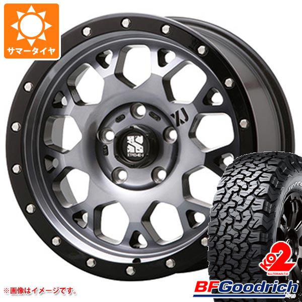 T31エクストレイル用 サマータイヤ BFグッドリッチ オールテレーンT/A KO2 LT215/65R16 103/100S ブラックレター MLJ エクストリームJ XJ04 7.0 16 :xj04gs 24250 n84986sn:タイヤ1番