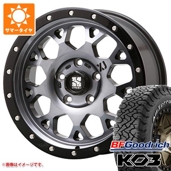 5本セット FJクルーザー 10系用 サマータイヤ BFグッドリッチ オールテレーンT/A KO3 LT285/70R17 121/118S ホワイトレター MLJ エクストリームJ XJ04 8.0-17