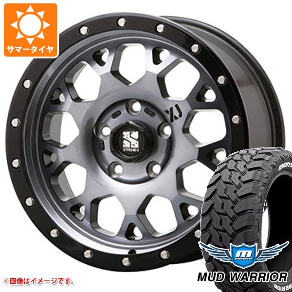 5本セット FJクルーザー 10系用 サマータイヤ モンスタ マッドウォーリアー LT265/70R17 121/118Q ホワイトレター MLJ エクストリームJ XJ04 8.0-17