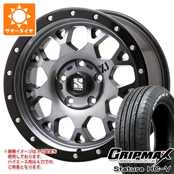 ハイエース 200系用 サマータイヤ グリップマックス スタチャー HC V 215/65R16C 109/107S ホワイトレター MLJ エクストリームJ XJ04 6.5 16 :xj04gsh 39753 t80967yt:タイヤ1番