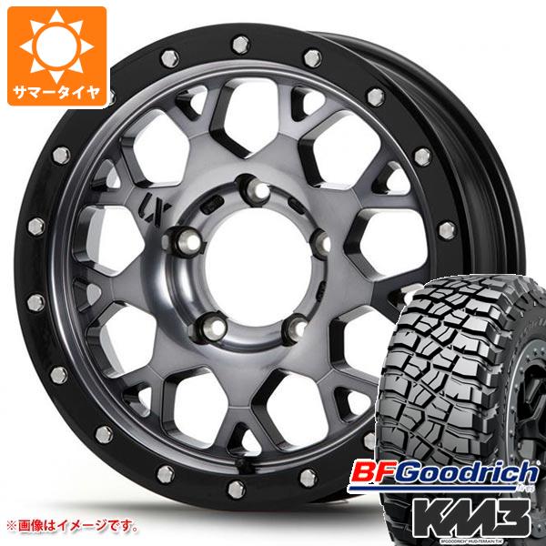 ジムニー JB64W用 サマータイヤ BFグッドリッチ マッドテレーンT/A KM3 LT225/75R16 115/112Q MLJ エクストリームJ XJ04 5.5 16 :xj04gsj 30405 s861004zk:タイヤ1番