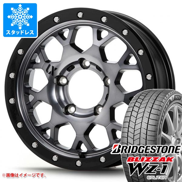 5本セット スズキ ジムニーシエラ JB74W用 スタッドレス ブリヂストン ブリザック WZ-1 215/70R16 100Q MLJ エクストリームJ XJ04