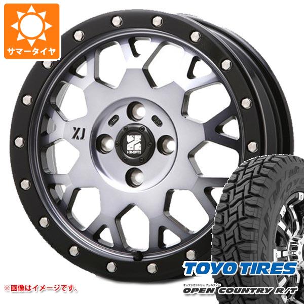 ハスラー用 サマータイヤ トーヨー オープンカントリー R/T 165/80R14 97/95N ホワイトレター MLJ エクストリームJ XJ04 4.5-14｜tire1ban