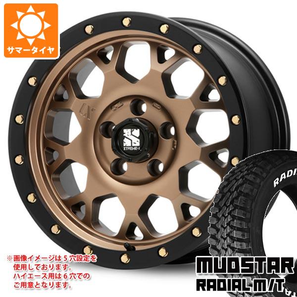 MLJ - 御機嫌はやりっ児 200系用 朱夏タイア マッドスター ラジアル M/T 215/70R16 100T 白いこと雁の使い エクストリームJ XJ04 6.5-16 タイヤ、ホイール-自動車-車、バイク、自転車