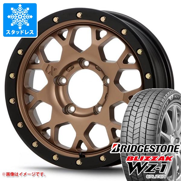 5本セット スズキ ジムニーシエラ JB74W用 スタッドレス ブリヂストン ブリザック WZ-1 215/70R16 100Q MLJ エクストリームJ XJ04