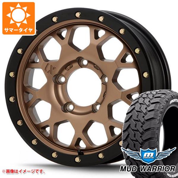 5本セット スズキ ジムニーノマド JC74W用 サマータイヤ モンスタ マッドウォーリアー LT235/70R16 104/101Q ホワイトレター MLJ エクストリームJ XJ04 5.5-16