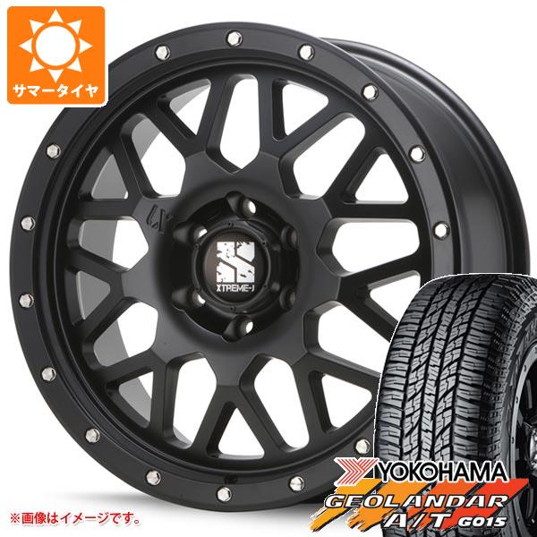 ランドクルーザー300用 サマータイヤ ヨコハマ ジオランダー A/T G015 275/55R20 117H XL ブラックレター MLJ エクストリームJ XJ04 8.5 20 :xj04sb3 22915 t801049yt:タイヤ1番