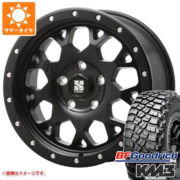 5本セット ジープ ラングラー JK/JL系用 サマータイヤ BFグッドリッチ マッドテレーン T/A KM3 33x12.50R20LT 114Q MLJ エクストリームJ XJ04 :xj04w 30401 j27128p 5:タイヤ1番