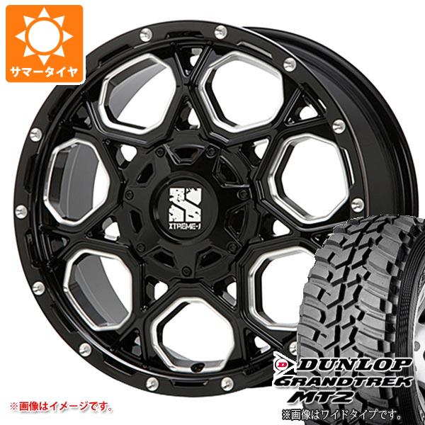 RAV4 50系用 サマータイヤ ダンロップ グラントレック MT2 LT225/75R16 103/100Q アウトラインホワイトレター WIDE MLJ エクストリームJ XJ06 7.0 16 :xj06 1313 t801011yt:タイヤ1番