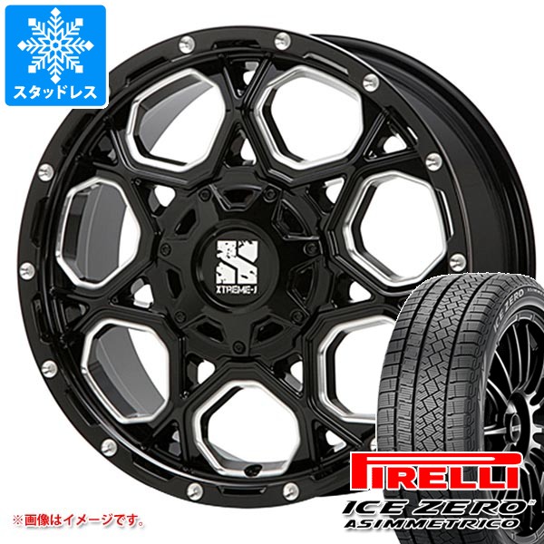 スタッドレスタイヤ ピレリ アイスゼロアシンメトリコ 225/65R17 106H XL MLJ エクストリームJ XJ06 7.0-17