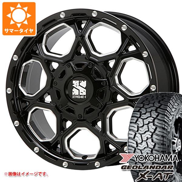 RAV4 50系用 サマータイヤ ヨコハマ ジオランダー X AT G016 LT265/65R17 120/117Q ブラックレター MLJ エクストリームJ XJ06 7.5 17 :xj06 35219 t801016yt:タイヤ1番