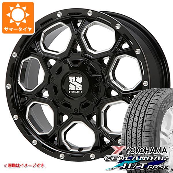 5本セット FJクルーザー 10系用 サマータイヤ ヨコハマ ジオランダー H/T G056 265/70R17 115S ブラックレター MLJ エクストリームJ XJ06 8.0 17 :xj066 19610 t801004yt 5:タイヤ1番