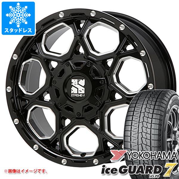デリカD:5用 スタッドレス ヨコハマ アイスガードセブン iG70 225/65R17 102Q MLJ エクストリームJ XJ06