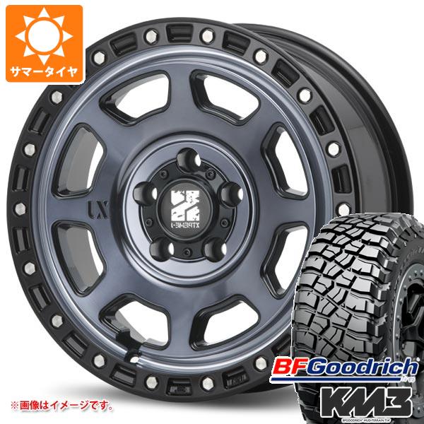 ジープ ラングラー JK/JL系用 サマータイヤ BFグッドリッチ マッドテレーンT/A KM3 LT265/70R17 121/118Q MLJ エクストリームJ XJ07 :xj07gbmw 27566 j27102p:タイヤ1番