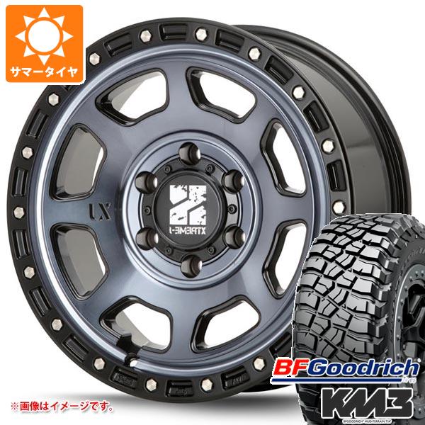 ランドクルーザー プラド 150系用 サマータイヤ BFグッドリッチ マッドテレーンT/A KM3 LT265/70R17 121/118Q MLJ エクストリームJ XJ07 8.0 17 :xj07gbm6 27566 t80987yt:タイヤ1番