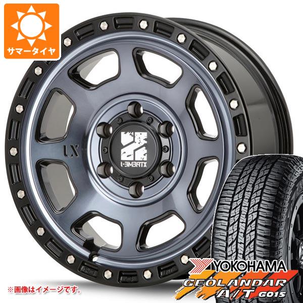 FJクルーザー 10系用 サマータイヤ ヨコハマ ジオランダー A/T G015 P285/70R17 117T アウトラインホワイトレター MLJ エクストリームJ XJ07 8.0 17 :xj07gbm6 39676 t801005yt:タイヤ1番