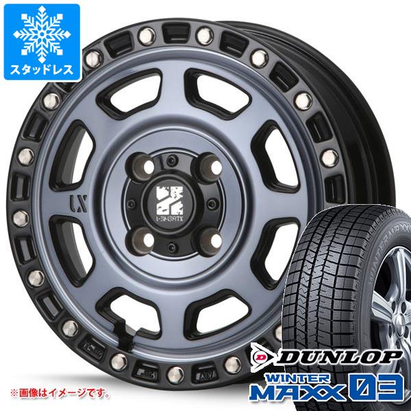WINTER MAXX - ハスラー用 スタッドレス ダンロップ ウインターマックス03 WM03 165/60R15 77Q MLJ エクストリームJ XJ07 タイヤ、ホイール-自動車-冬タイヤ、ホイールセット