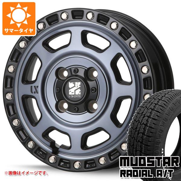 サマータイヤ 145/80R12 80/78N マッドスター ラジアル A/T ホワイトレター MLJ エクストリームJ XJ07 4.0-12｜tire1ban