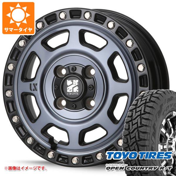 ハスラー用 2024年製 サマータイヤ トーヨー オープンカントリー R/T 165/80R14 97/95N ホワイトレター MLJ エクストリームJ XJ07 4.5-14｜tire1ban